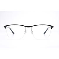 Stainless Steel Glasses High Quality Metal Optical Frames Square Fashion Wholesale Eyewear Cheap Hot Sale