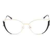 New Fashion Model Glasses Frame Design Metal Eyeglasses with CE FDA Certifications