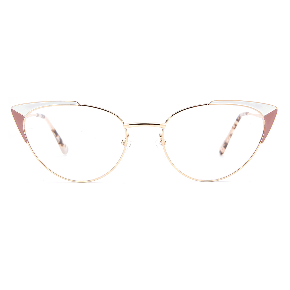 Stainless Steel Novelty Metal Latest Fashion Frame Fancy High Quality Fancy Optical Frame Glasses