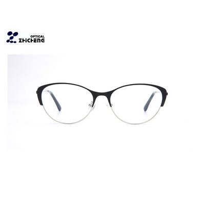 Wholesale Nice Business Executive Eyewear Alloy Frame Metal Optical Glasses men eye glass