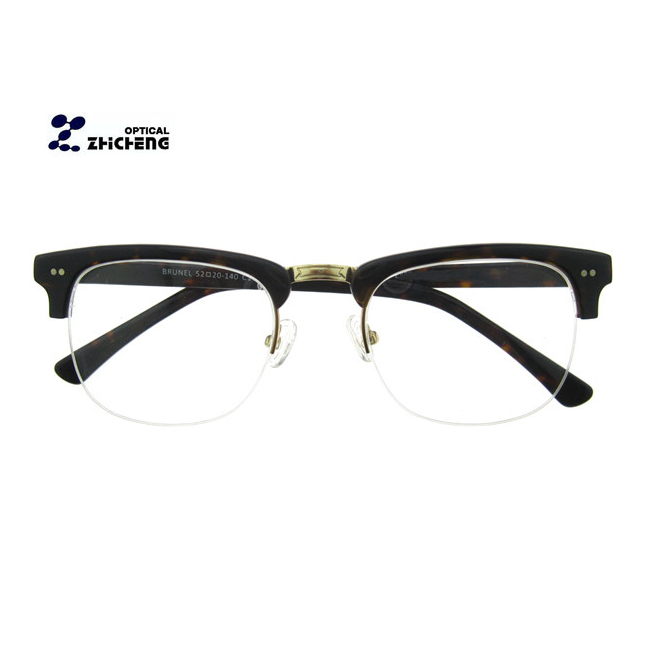 New model Wholesale Vintage Acetate  fashion designer retro acetate l eye glass optical eyewear eyeglass frame