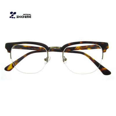 High quality unisex square acetate eyewear frame Optic eye glass with CE FDA