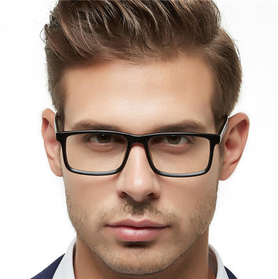 Ready goods custom printing logo  optical frames eyeglasses  men acetate reading glasses