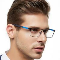 Italy design blue light block retail wholesale german eyewear for men