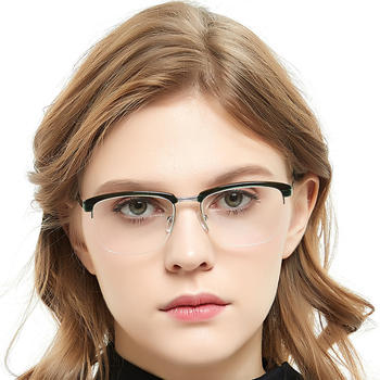 New Wholesale women men optical glasses with spring hinge eye glasses