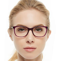 trendy hot sale prescription eyewear frames blue light blocking glasses