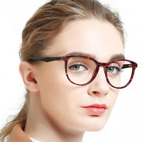 top selling acetate eyewear multicolor eyeglass women optical frame
