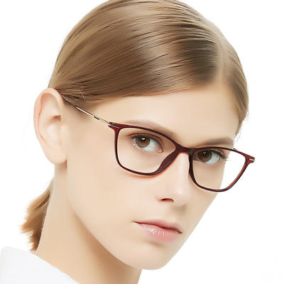Cat Eye Glasses Frame TR90 Ultralight Glasses Women Optical Frames