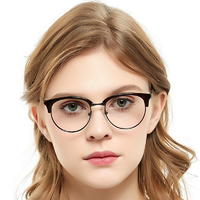 2021 new arrival hot selling woman fashion acetate frame round
