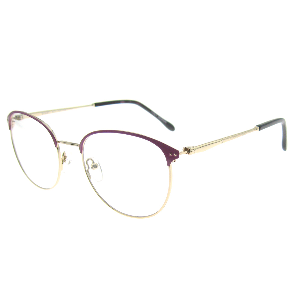 Hot sale high quality Factory Price popular Fashion Cat style Eye Glasses metal Eye Glass Frames with ce fda