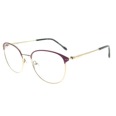 Hot sale high quality Factory Price popular Fashion Cat style Eye Glasses metal Eye Glass Frames with ce fda