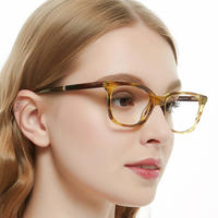 Optical Glasses Frame Fashion Eyeglasses Italy Design For Women Brand Designer Prescription Lens Medical  BROOK ACETATE FRAMES