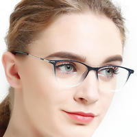 Eyewear Frames Women Glasses Frame Optical Spring Hinge Ultralight TR90 Filter Anti Blue Light Computer Eyeglasses Girl CAVA