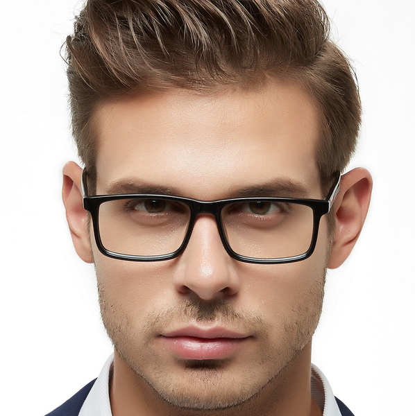 Men Big Cat Eye  Colorful Acetate High Quality Fancy Small Optical Frame Glasses