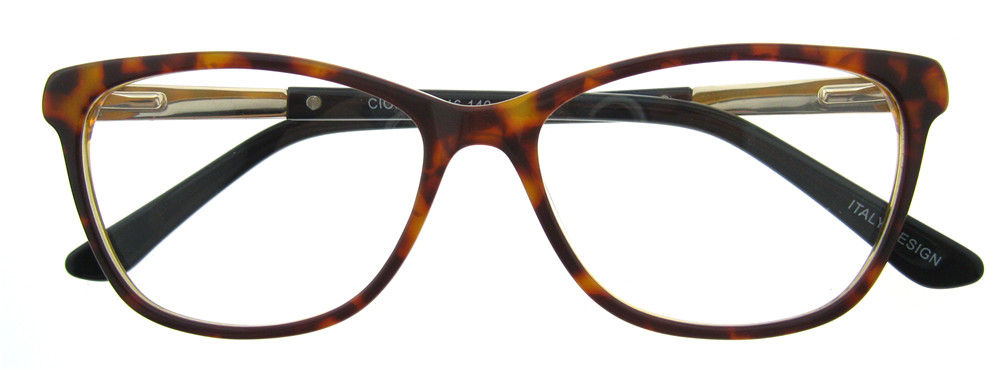 Unisex  High Quality Fancy Big Women Optical Frame Glasses