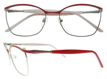 Fancy Metal Laste Fashion Frame Novelty High Quality Fancy  Optical Frame Glasses