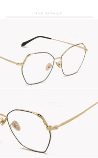 Metal Anti Blocking Wholesale Good Quality Fancy Optical Frame Glasses