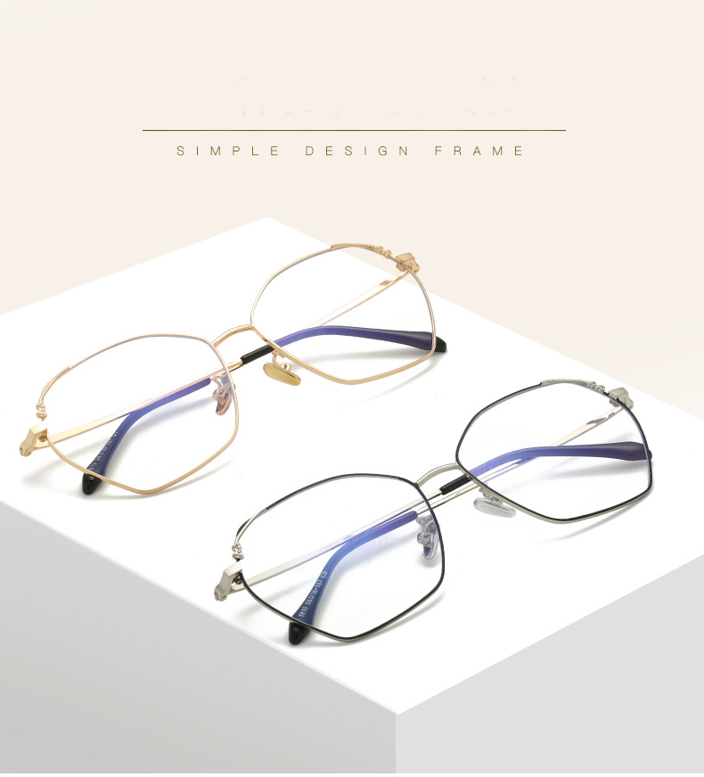 Metal Anti Blocking Wholesale Good Quality Fancy Optical Frame Glasses