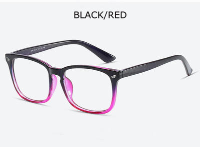 Blue Blocking Square PC Good Quality Fancy Wholesale Colorful Optical Frame Glasses